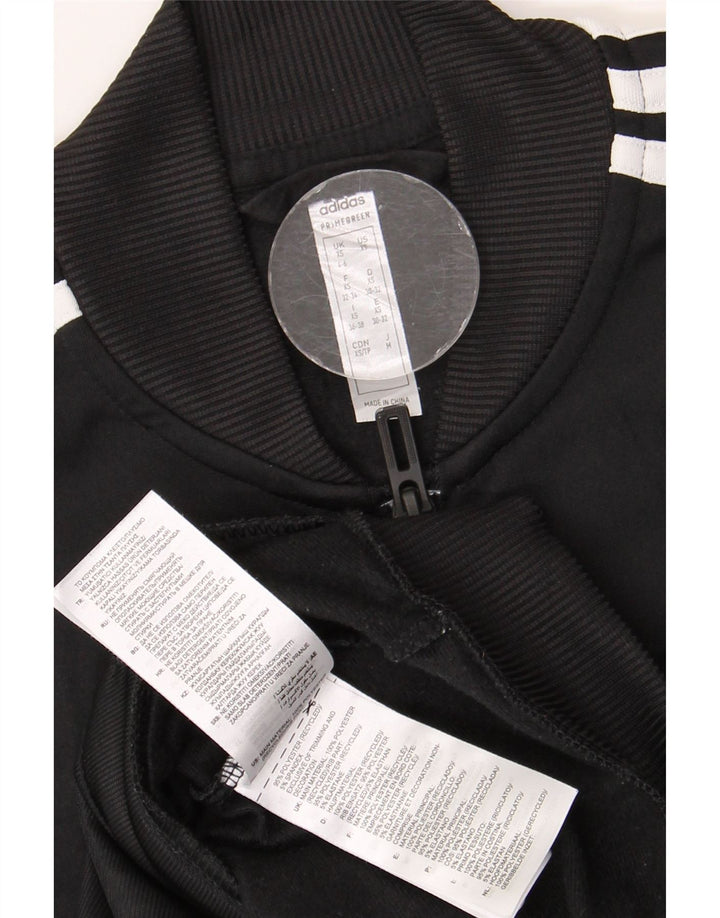 ADIDAS ženska gornja jakna trenirke UK 4/6 XS crni poliester