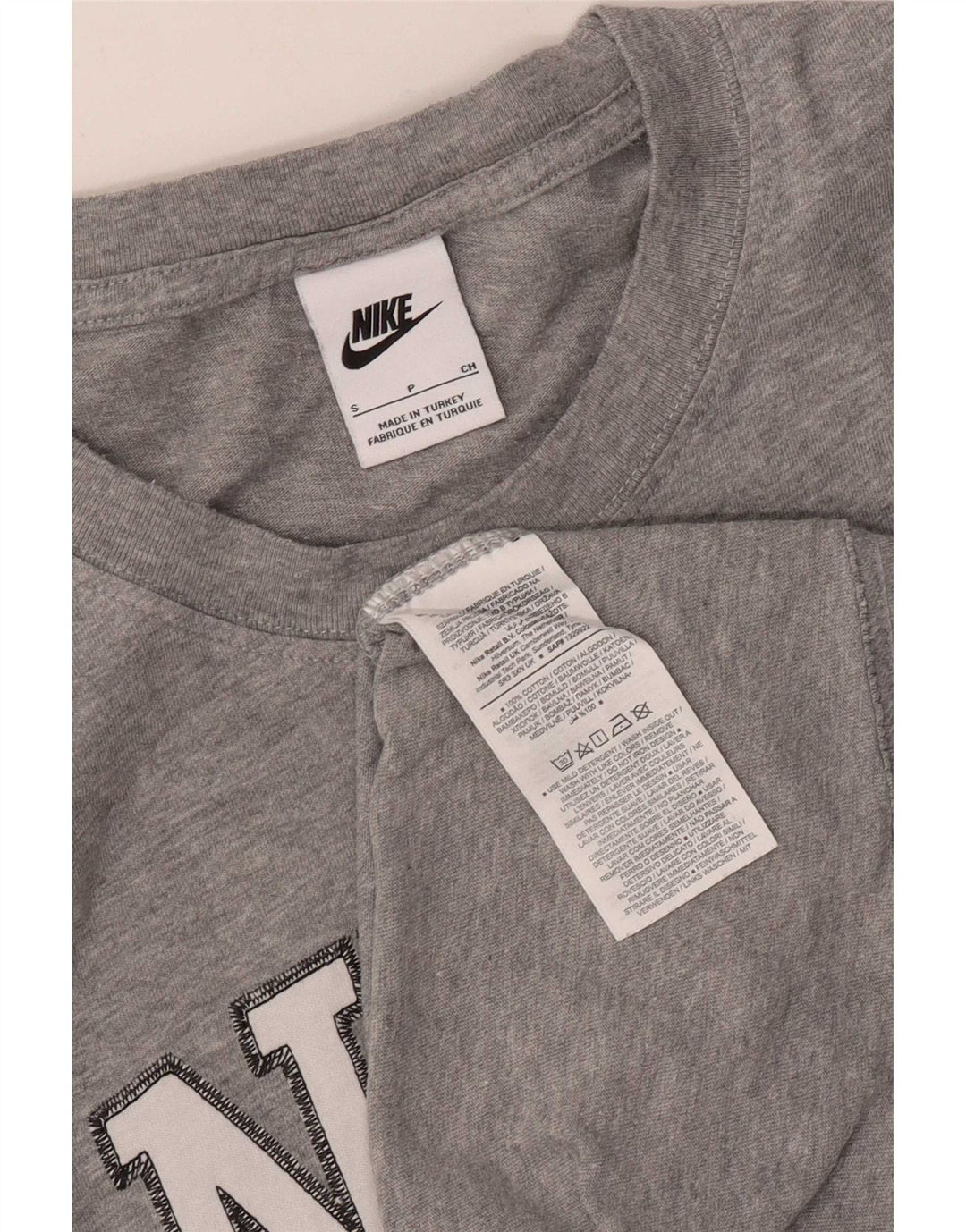 Nike Muška majica kratkih rukava s grafičkim motivima, mali pamuk na sive pruge