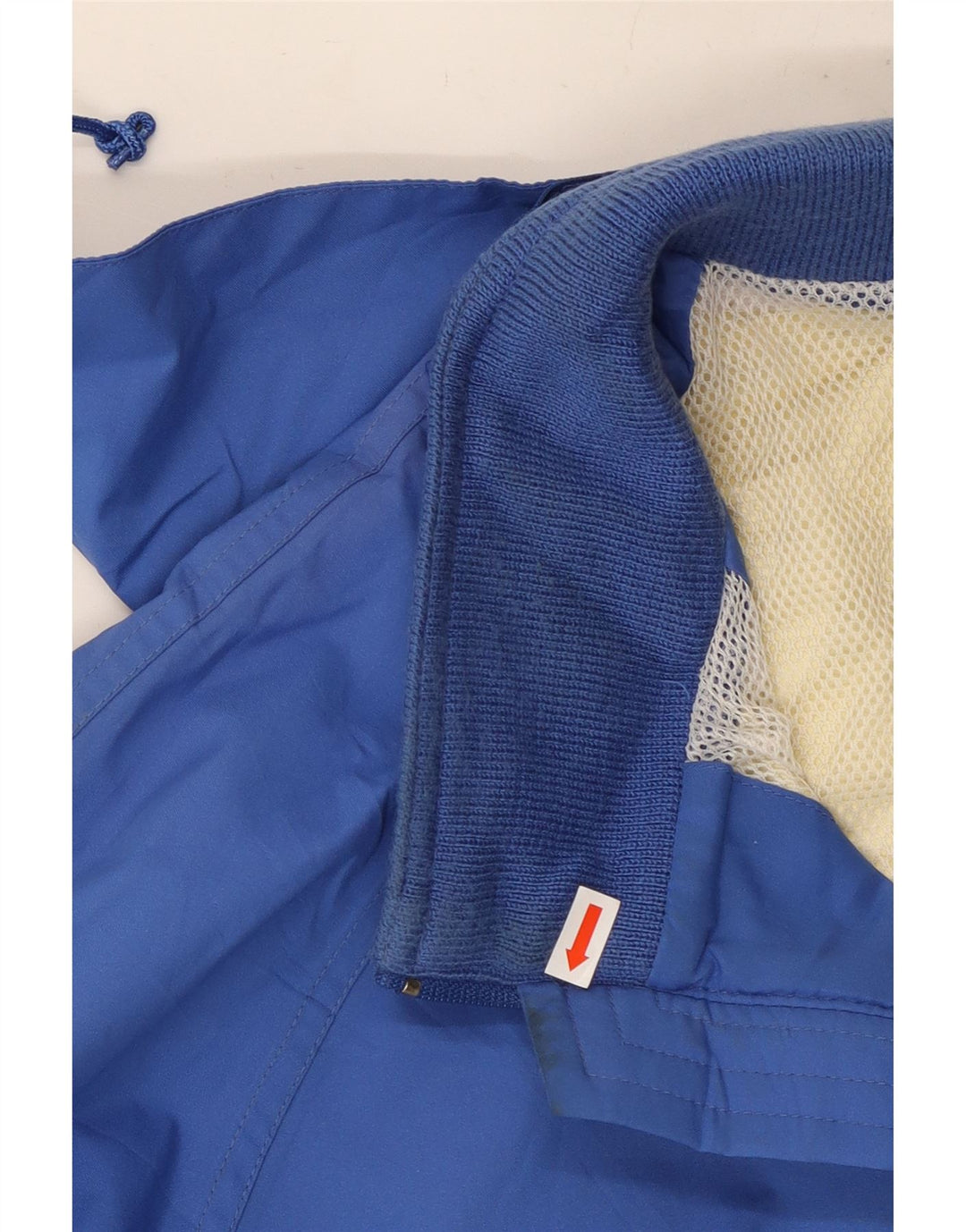 Muška kišna jakna s kapuljačom Eddie Bauer UK 40 veliki plavi poliester