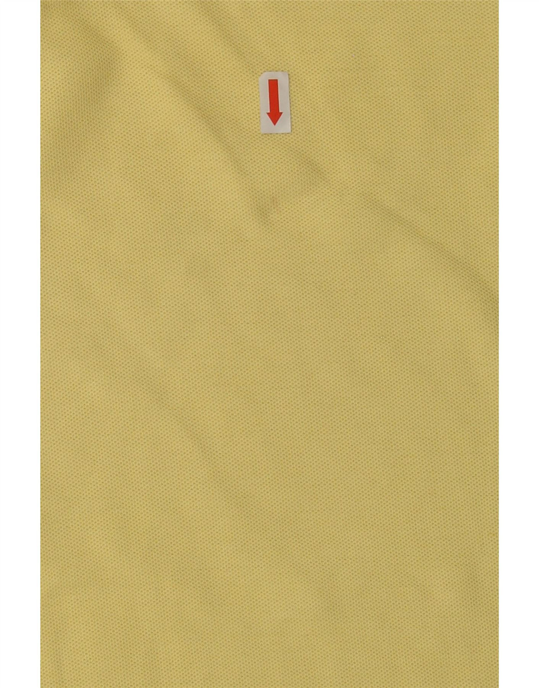 DIADORA Mens Polo Shirt IT 50 Medium Yellow Cotton Vintage Diadora and Second-Hand Diadora from Messina Hembry 