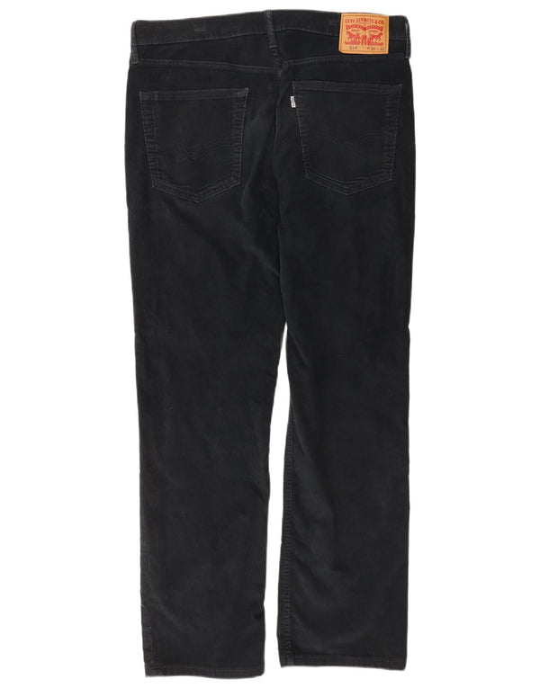 Levi's muške 514 ravne hlače od samta W36 L32 tamnoplavi pamuk