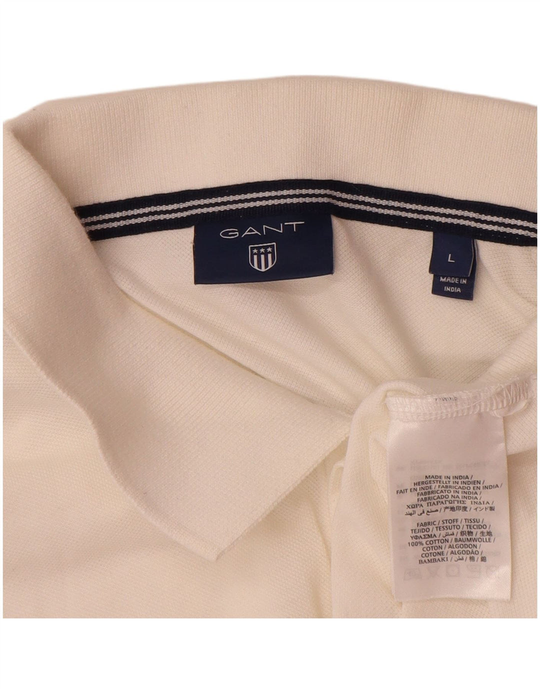 Gant muška polo majica velika bijela pamučna