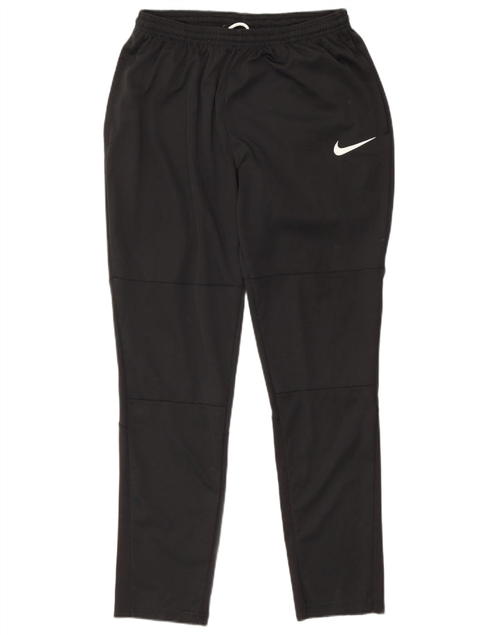 Nike muške Dri Fit hlače za trenirku srednje crne boje od poliestera