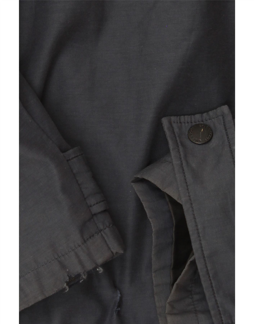 LYLE & SCOTT Muška vjetrovka s kapuljačom UK 40 Velika tamnoplava najlonska jakna