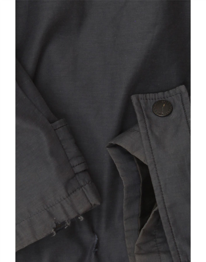 LYLE & SCOTT Muška vjetrovka s kapuljačom UK 40 Velika tamnoplava najlonska jakna