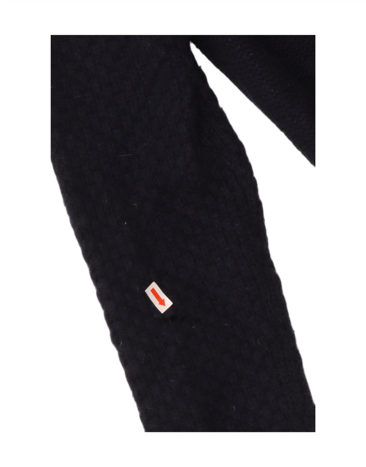 TOMMY HILFIGER Ženski džemper sa šal ovratnikom UK 18 XL Mornarsko plava vunena