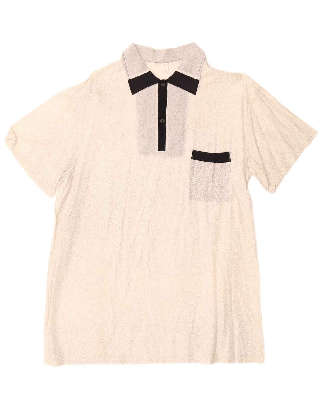 Vintage muška majica kratkih rukava IT 52 Large Off White Flecked