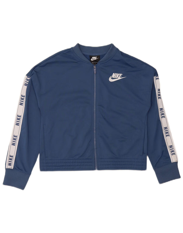 Nike Boys Graphic Trenirka Gornja jakna 12-13 godina Large Blue Colourblock