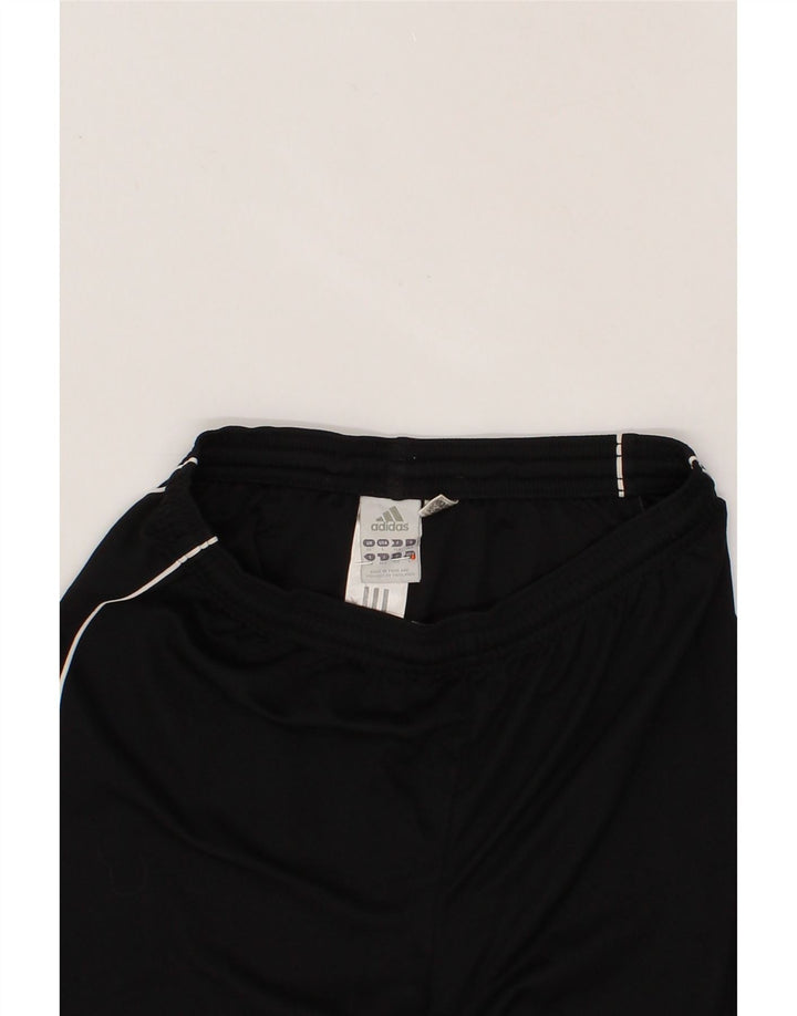 ADIDAS Boys Sport Shorts 13-14 Years  Black Polyamide Vintage Adidas and Second-Hand Adidas from Messina Hembry 