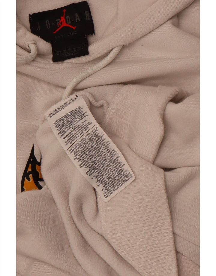 JORDAN Muška majica s kapuljačom slobodnog kroja, mala pamučna boja