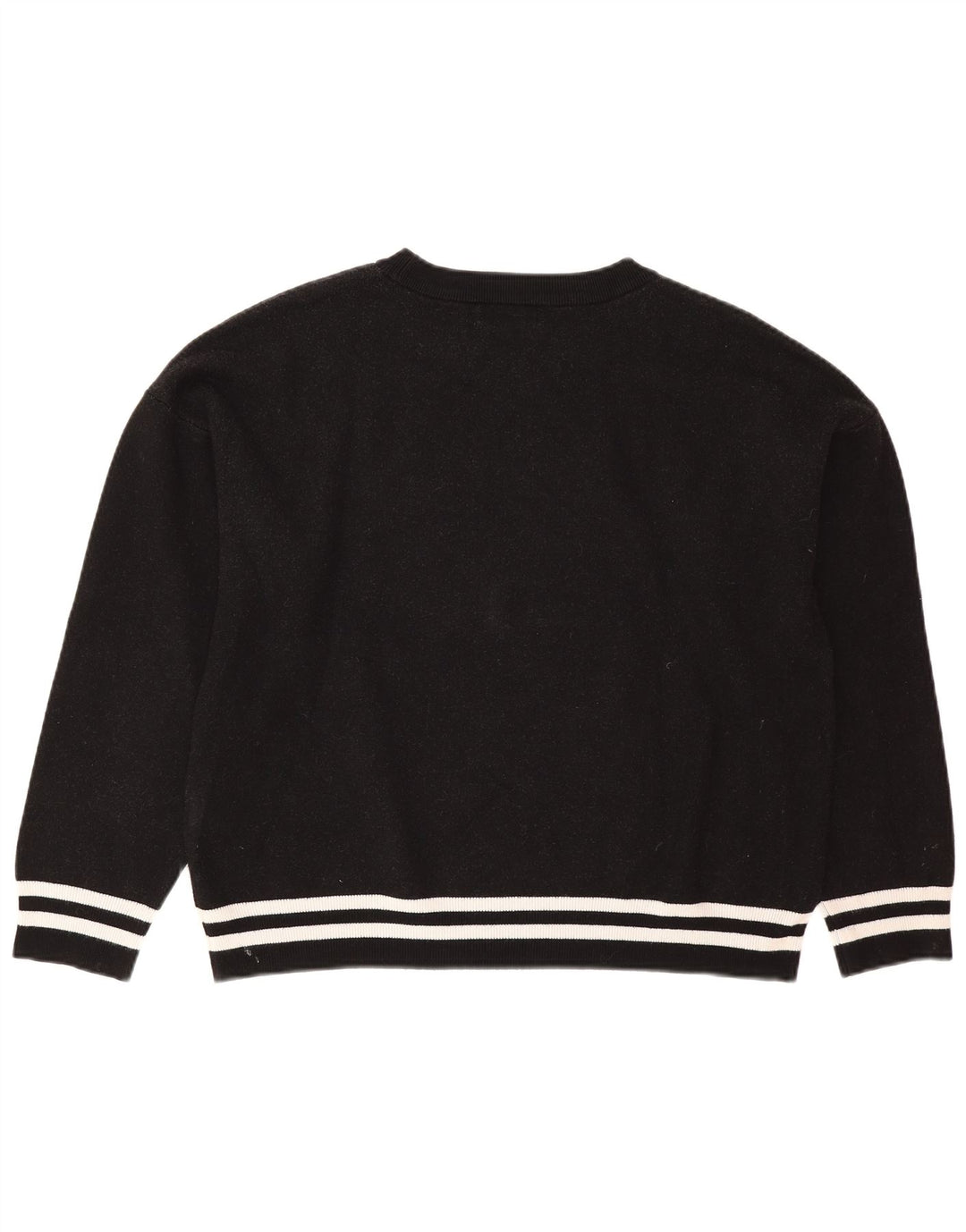 Dkny Ženska prekomjerna trenirka s motivima UK 16 Velika crna viskoza