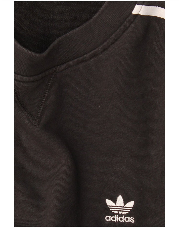 Adidas ženska majica prekomjerne veličine UK 22 3XL crna