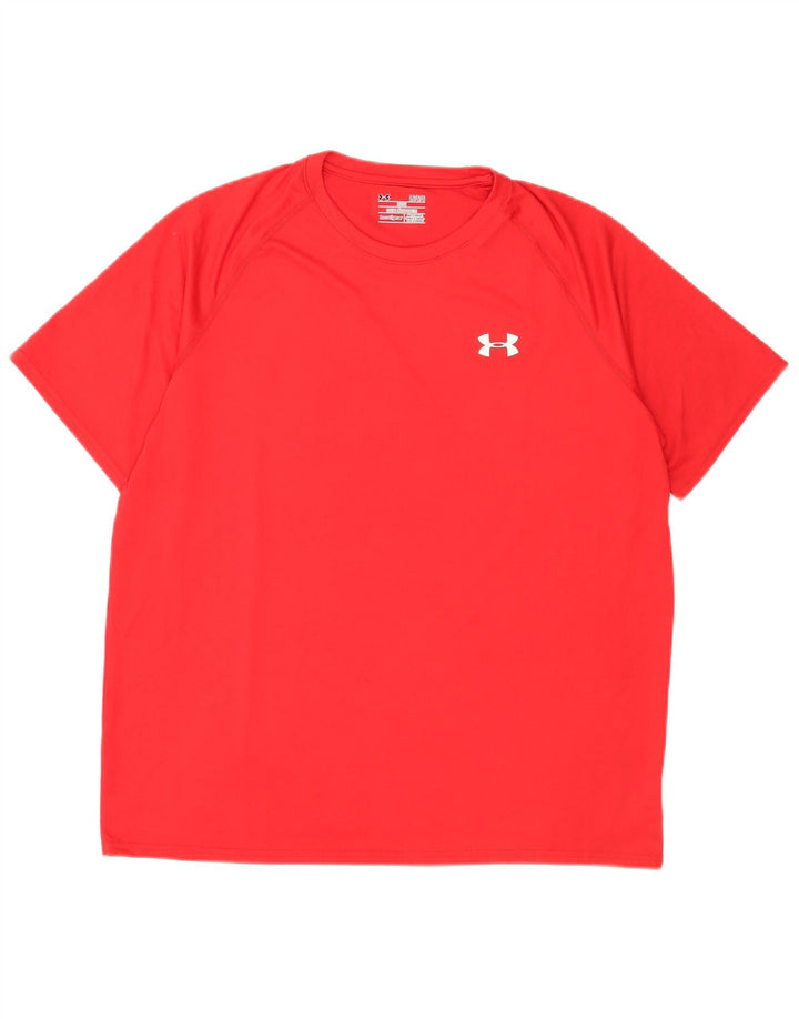Under Armour muška majica Heat Gear Top Veliki crveni poliester