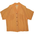 COEXIS Womens Short Sleeve Shirt Blouse EU 46 XL Beige Vintage Coexis and Second-Hand Coexis from Messina Hembry 