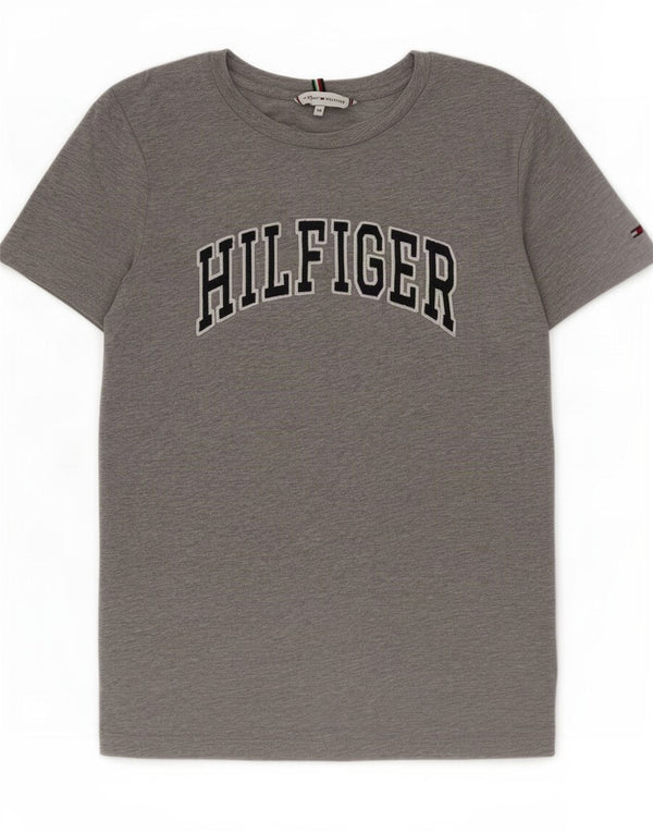 Tommy Hilfiger Ženska majica kratkih rukava s grafičkim motivima UK 6 XS Grey Flected