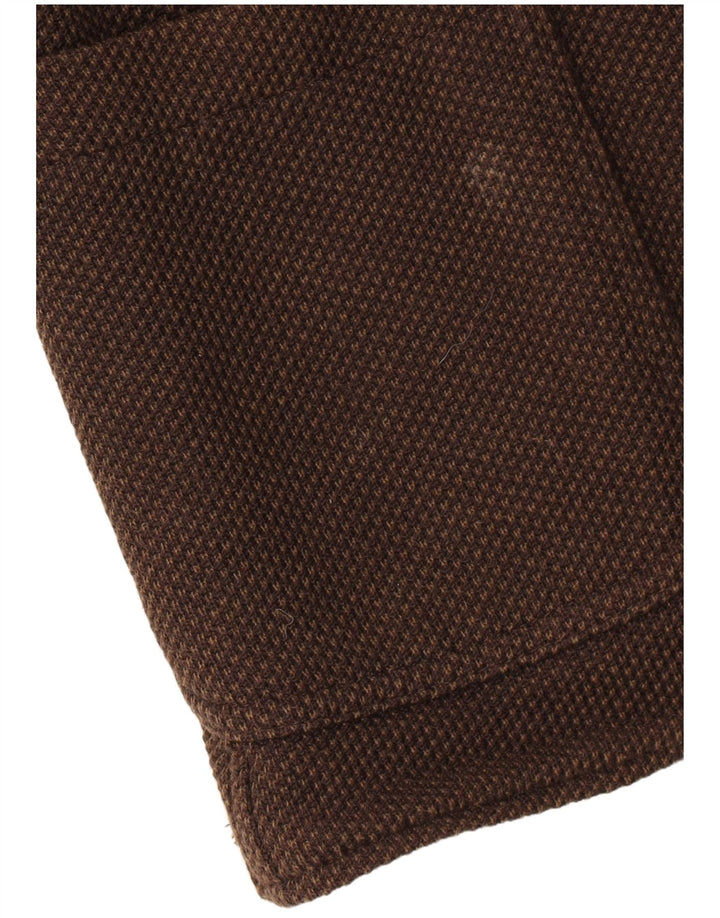 Massimo Dutti muška jakna s 2 gumba UK 42 XL smeđi pamuk
