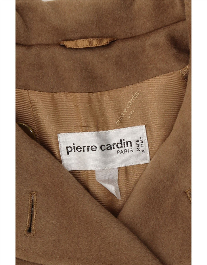 Pierre Cardin ženski kaput s dvorednim kopčanjem UK 14 veliki smeđi