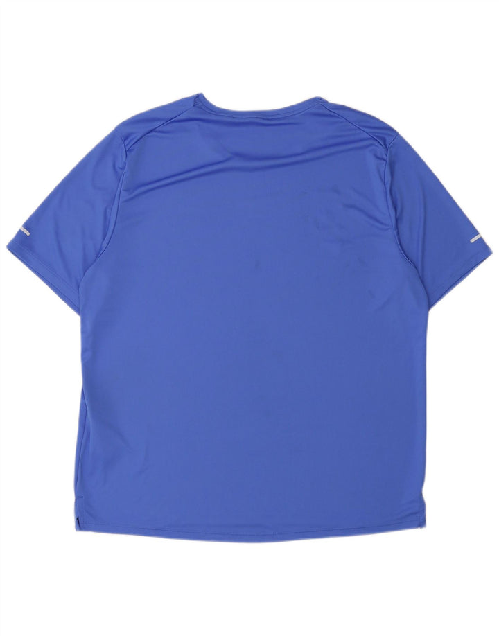 Nike Dri Fit majica kratkih rukava velika plava poliesterska majica