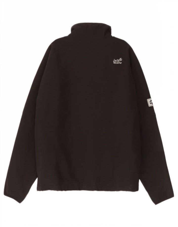 Jack Wolfskin ženska bomber jakna UK 36/38 srednje crni poliester