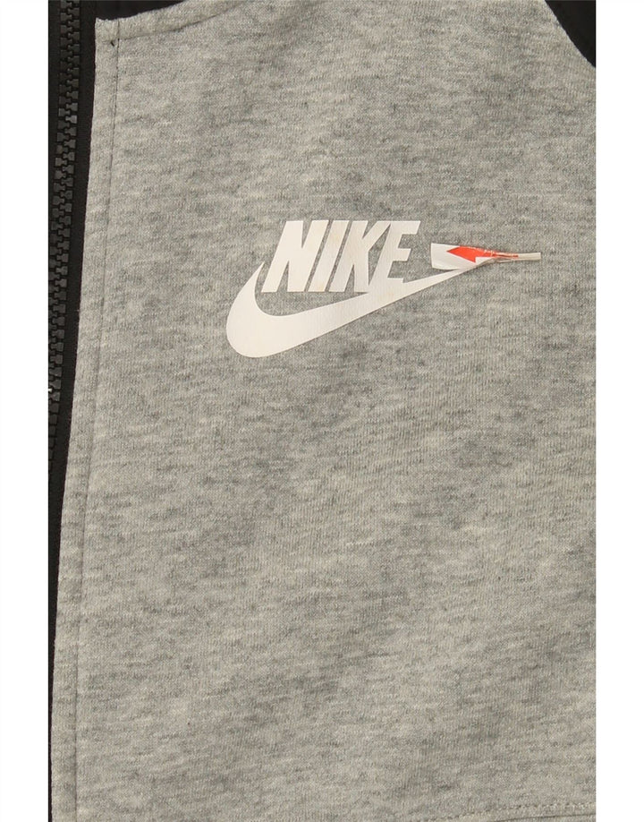Nike Muška gornja jakna od trenirke Mala siva pamučna boja