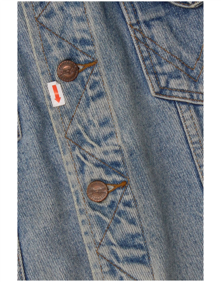 WRANGLER Muška široka traper majica UK 36 Mala plava pamuk