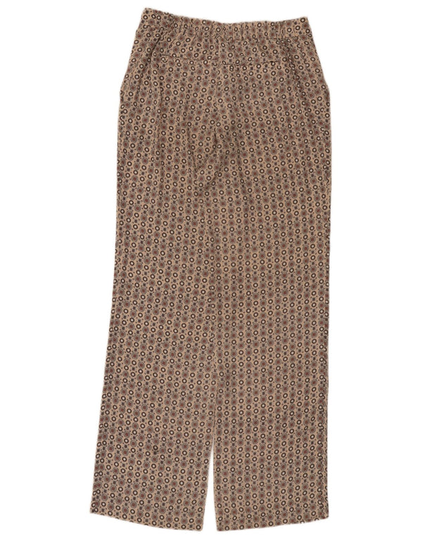 Ženske chino hlače Autograph UK 12 srednje W28 L32 ružičasta geometrijska