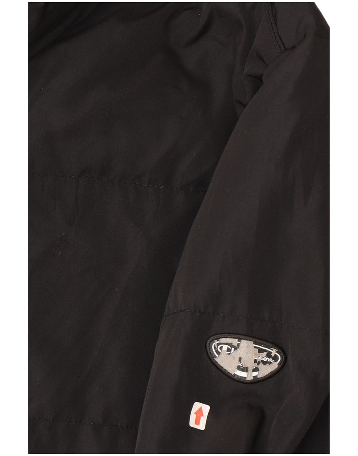 Champion ženska podstavljena jakna UK 16 veliki crni poliester