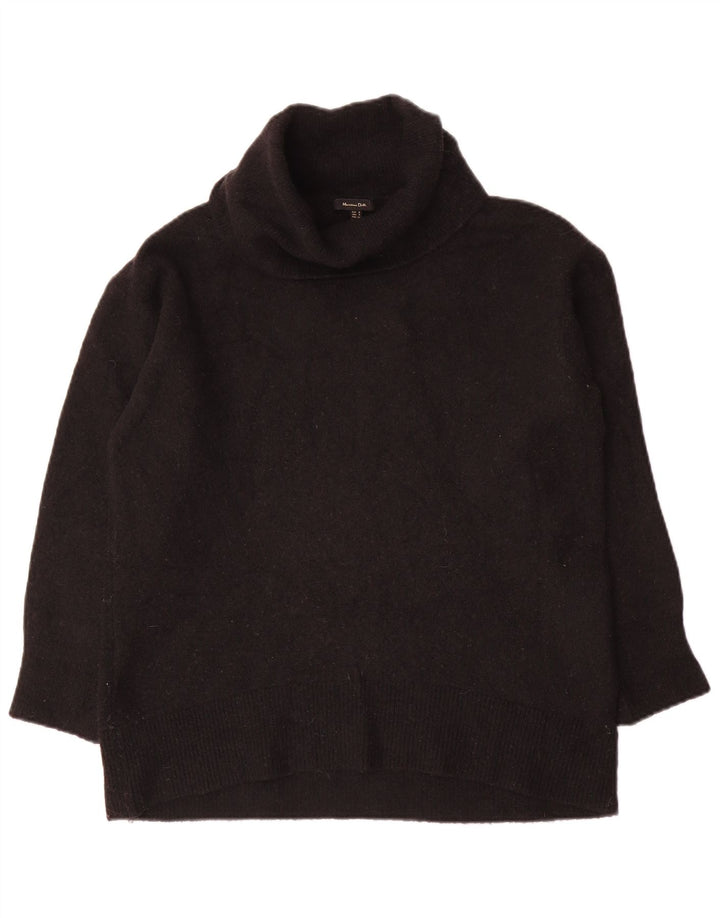 Massimo Dutti ženski pulover s velikim ovratnikom UK 10 Small Black