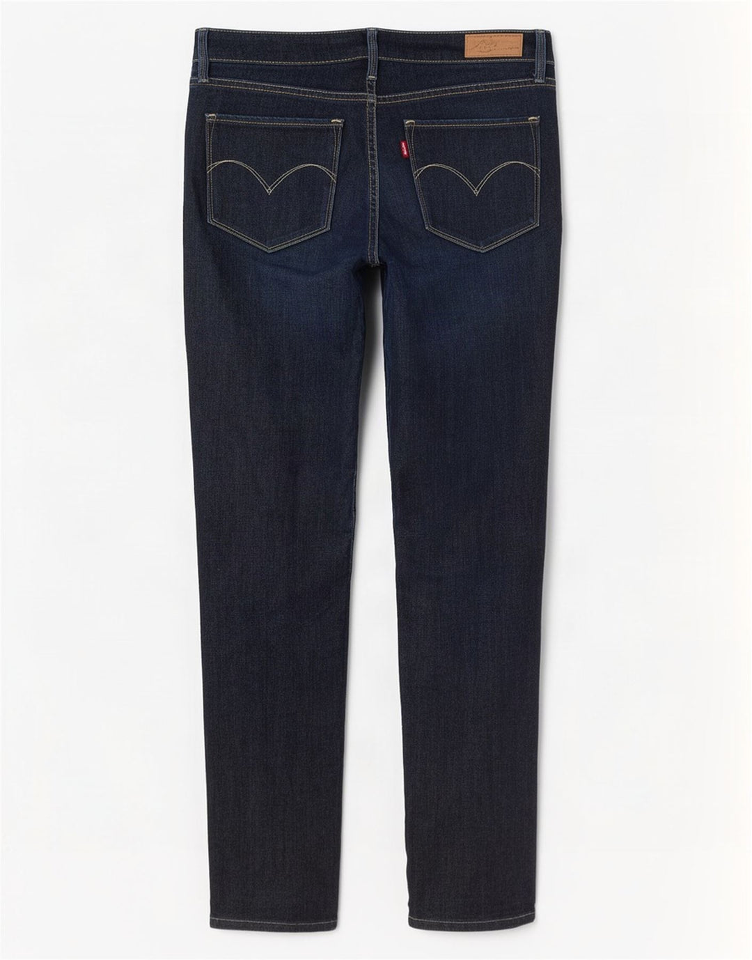 Levi's ženske uske traperice W29 L32 tamnoplavi pamuk