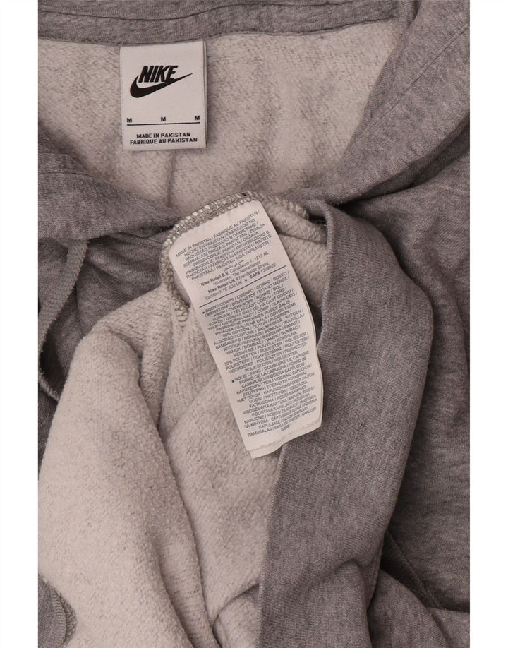 Nike muška majica s kapuljačom s kapuljačom srednje sive boje s flekama