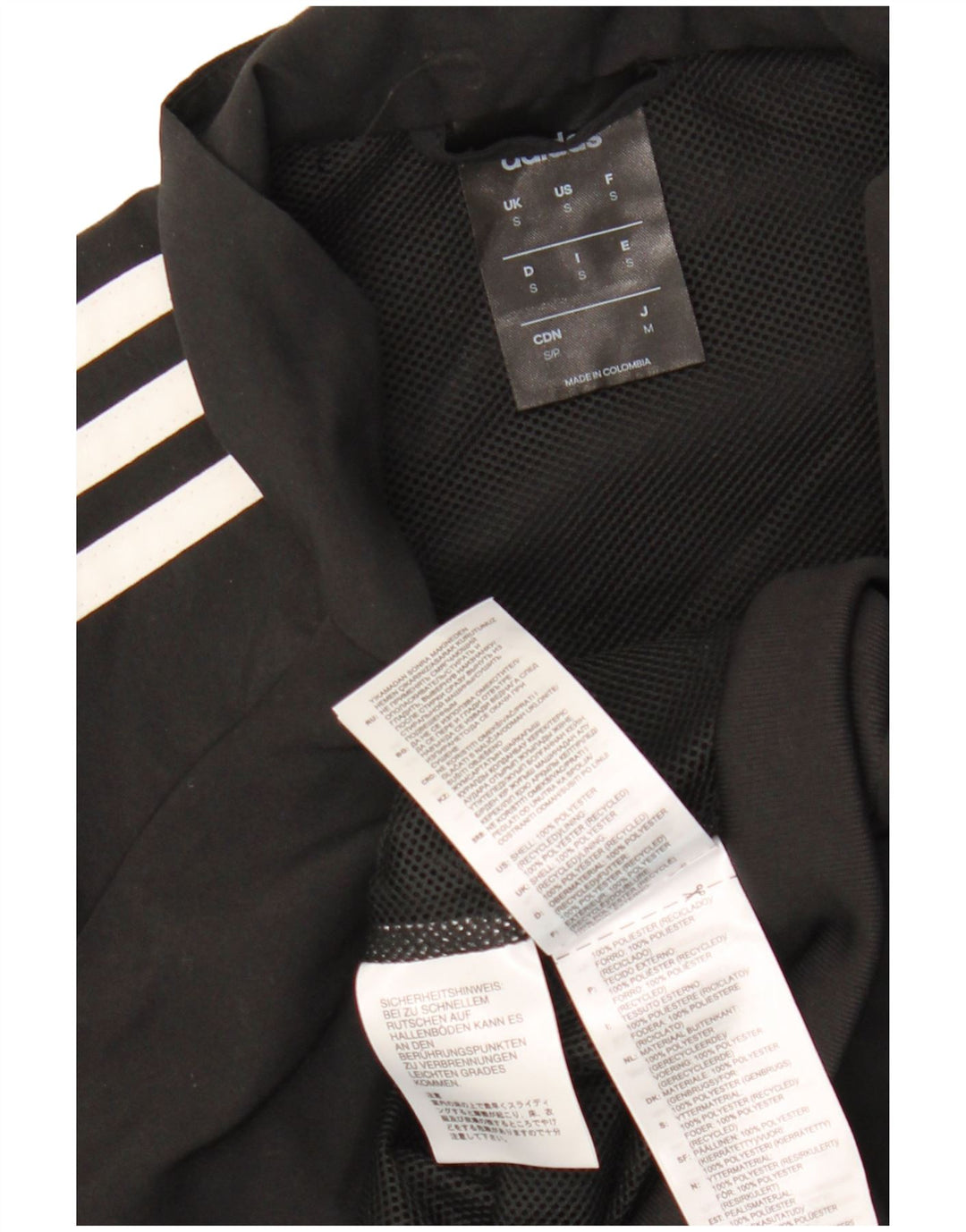 Adidas muška trenirka Climalite Gornja jakna mala crna poliester