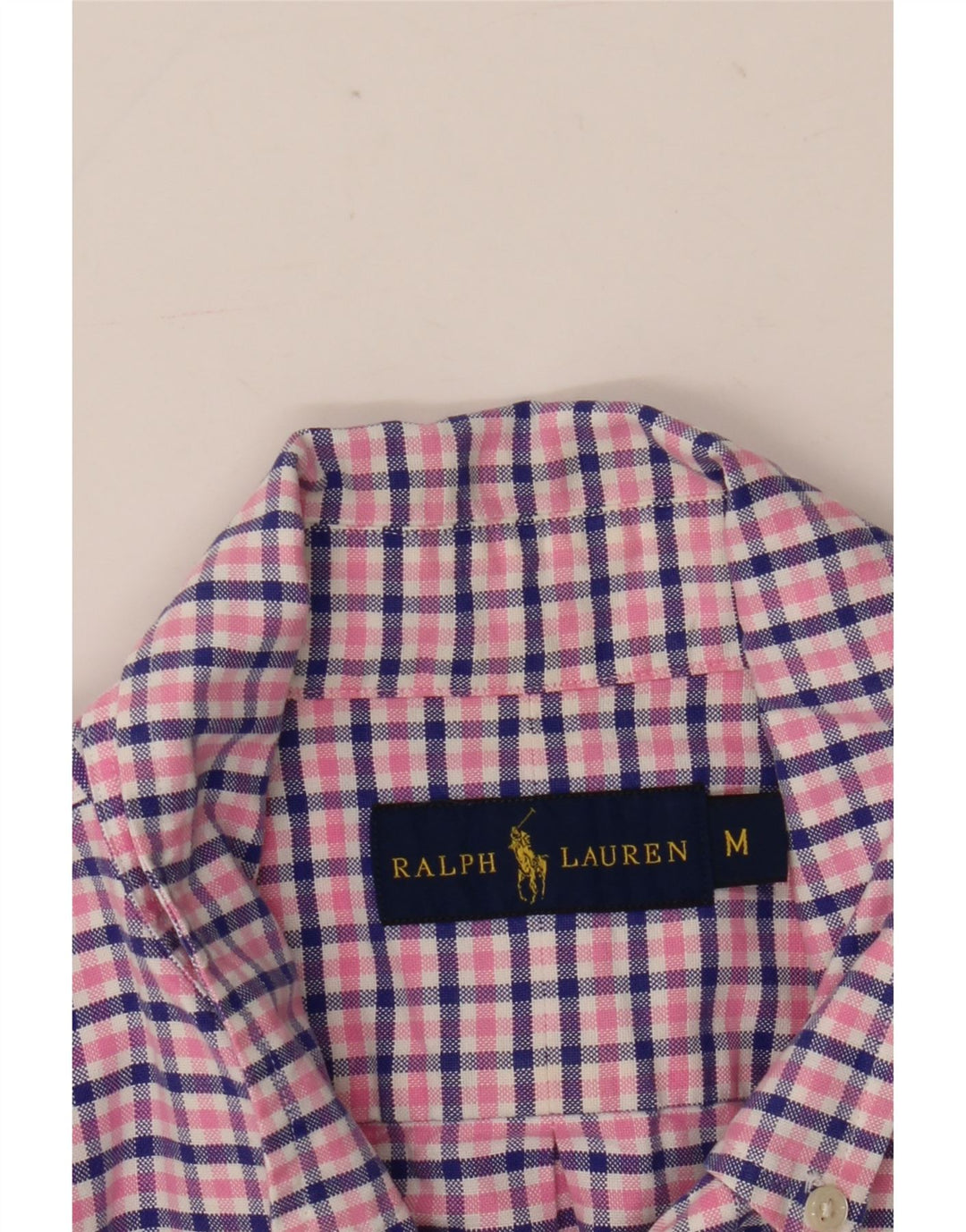 Ralph Lauren muška karirana košulja srednje ružičaste boje gingham
