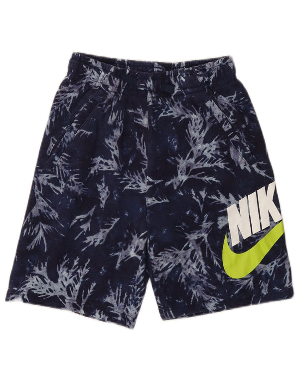 Nike Boys Graphic Sport Shorts 12-13 Years Large Tavy Blue Pamuk