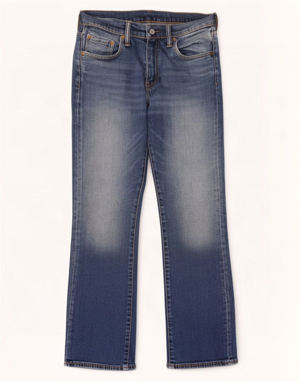 Levi's muške 527 Bootcut traperice W30 L30 plavi pamuk