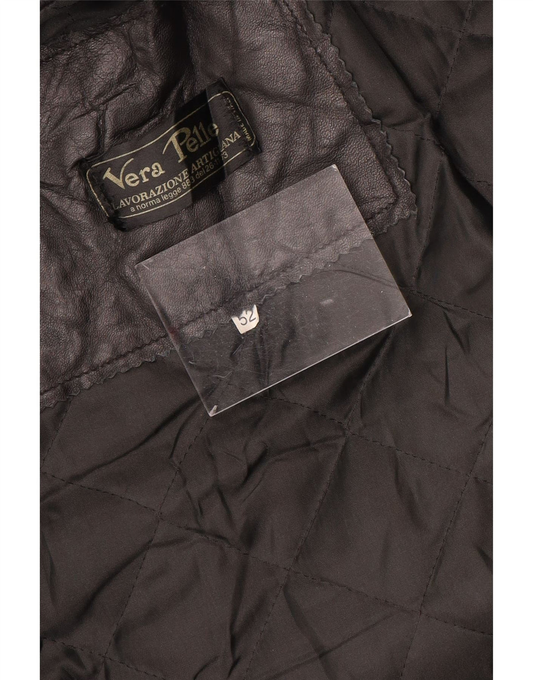 LAVORAZIONE ARTIGIANA muška kožna jakna IT 52 XL crna koža