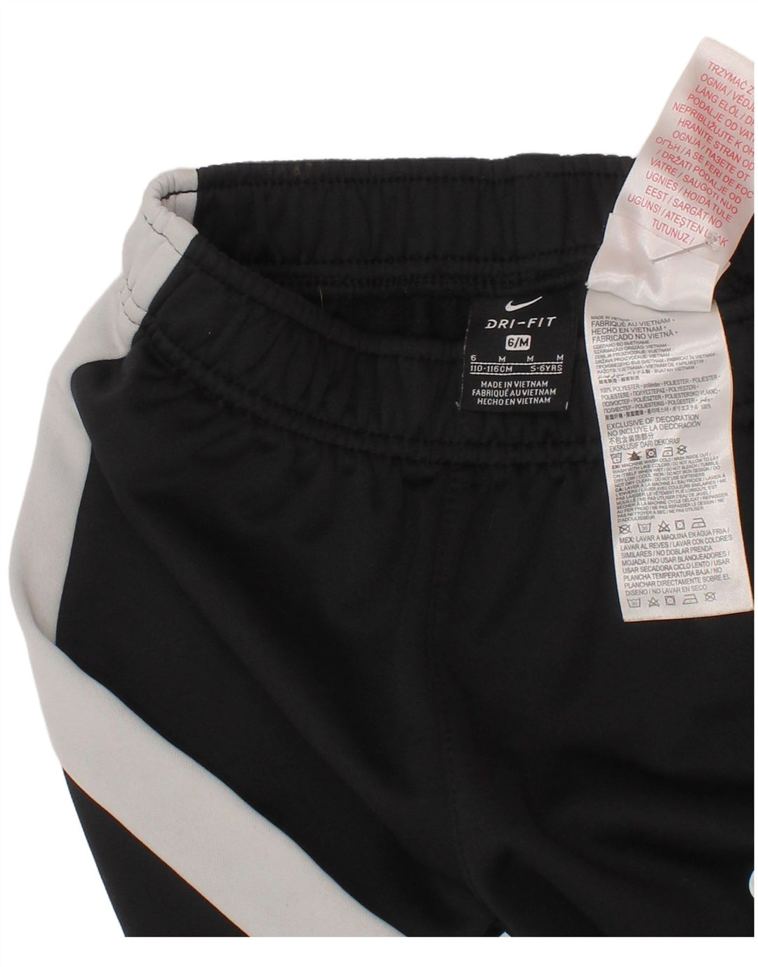 Nike Boys Dri Fit Trenirka Hlače Joggers 5-6 Years Medium Black