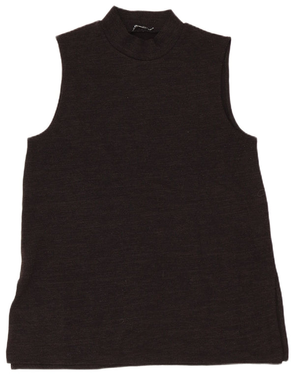Zara ženski prsluk UK 14 Large Black Flected