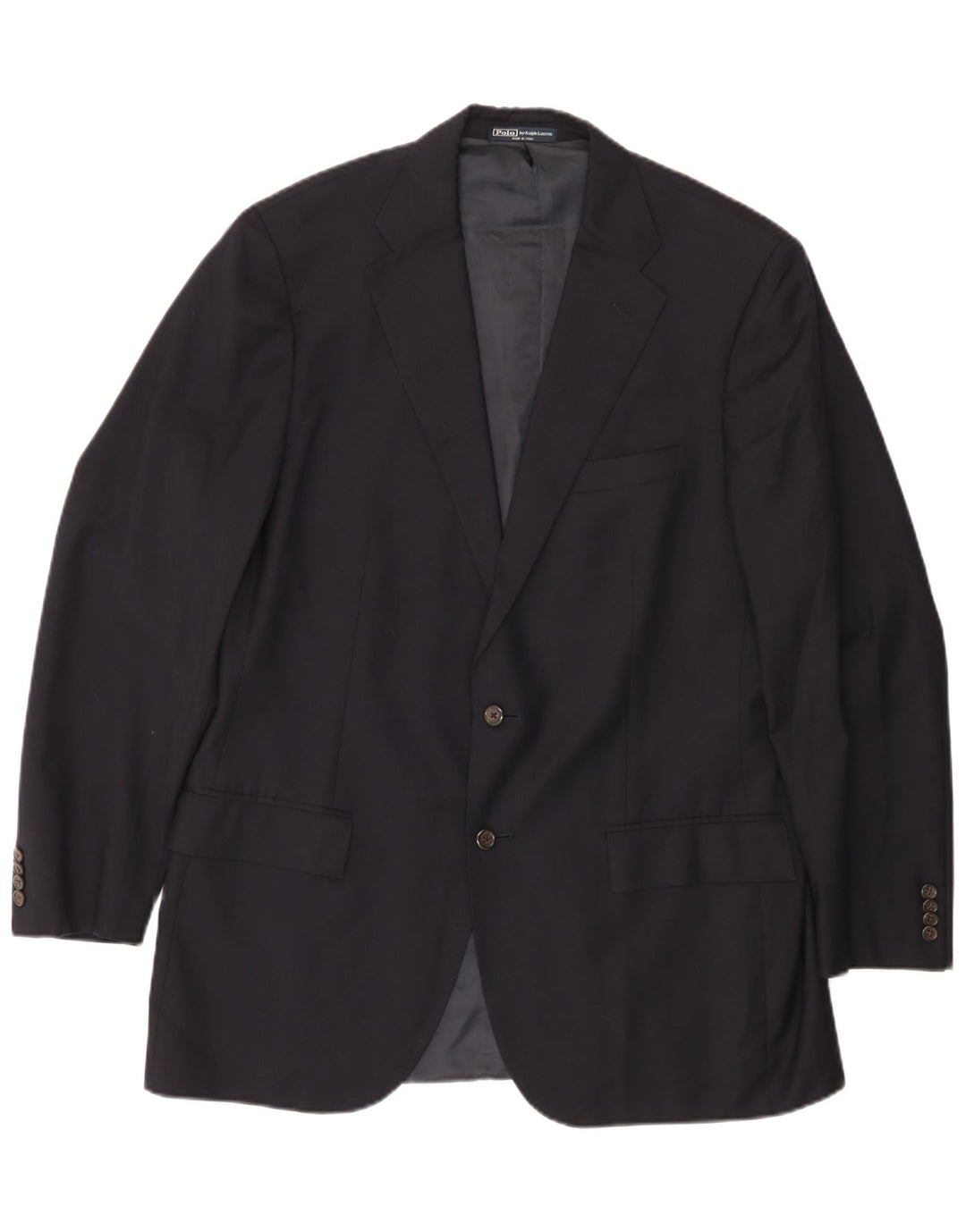 POLO RALPH LAUREN muška jakna sa 2 gumba UK 44 2XL tamnoplava vuna