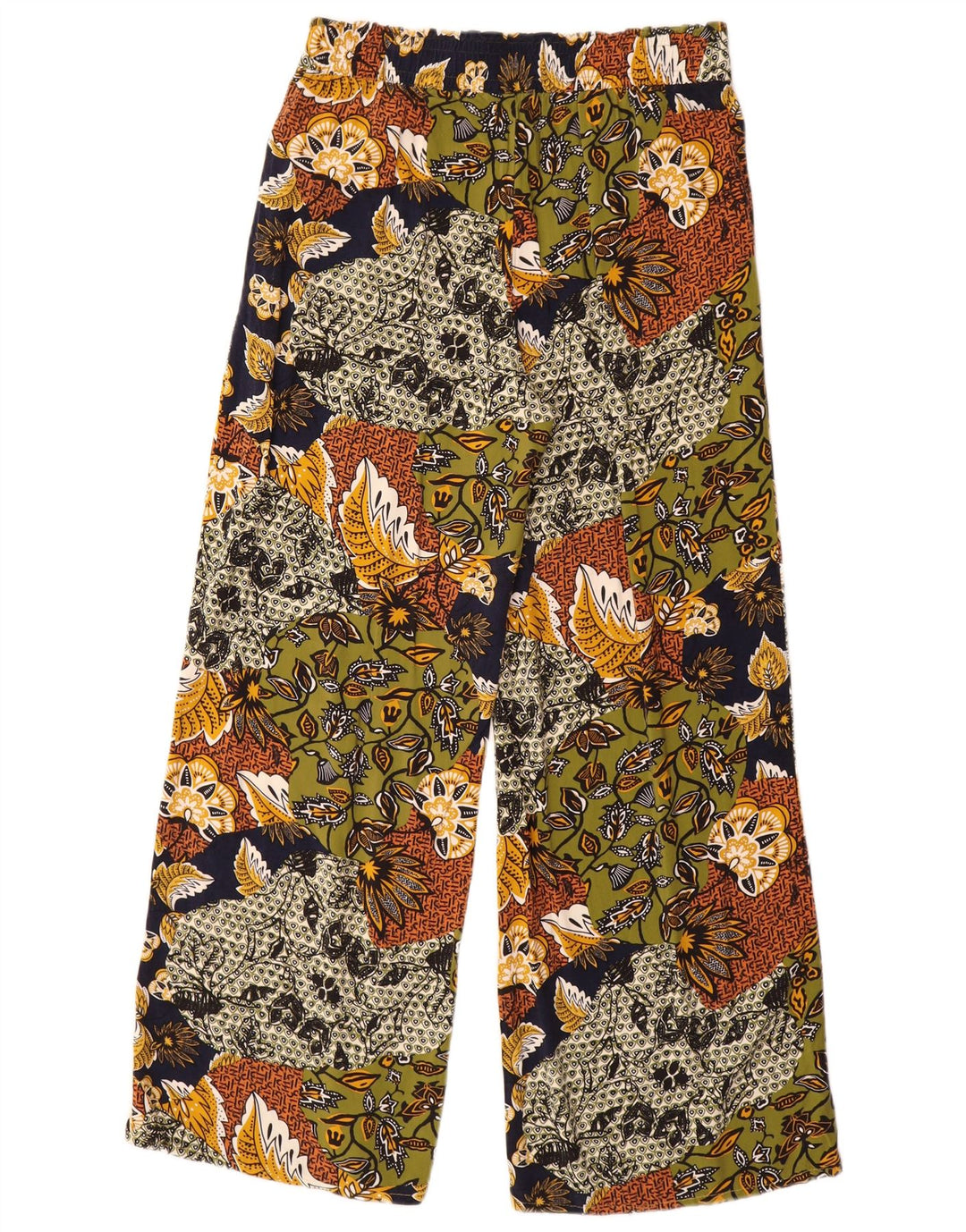 Ženske hlače Esprit UK 12 srednje W30 L30 Višebojna cvjetna viskoza