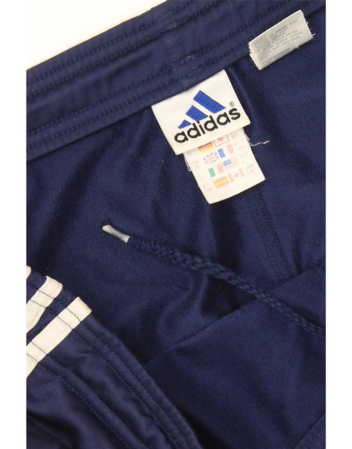 Adidas muške hlače za trenirku, velike tamnoplave poliesterske hlače