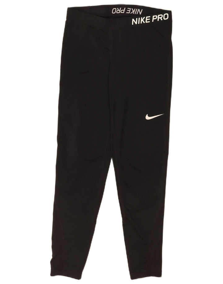 Nike ženske tajice UK 16 velike crne poliesterske