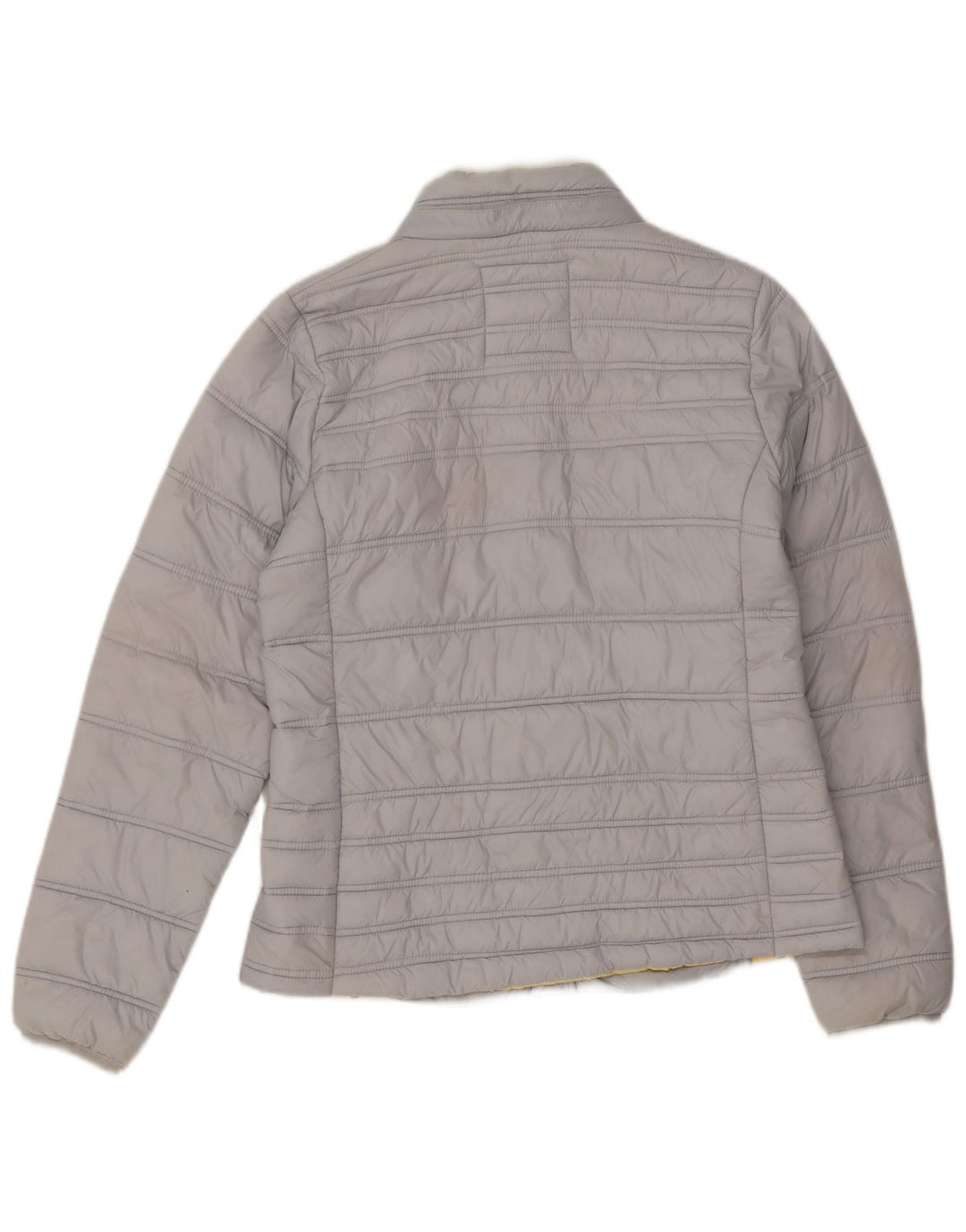 Crew Clothing Ženska podstavljena jakna UK 12 srednje sivi najlon