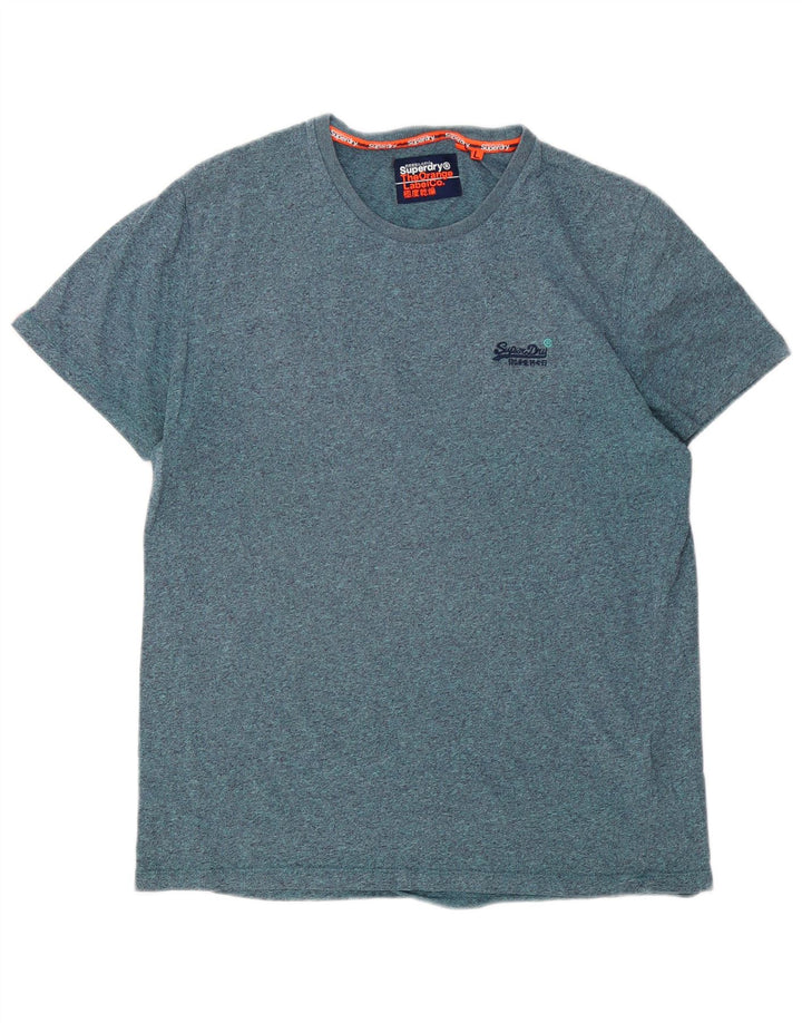 Superdry muška majica s velikim plavim flekama