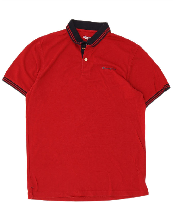 CHAMPION Muška polo majica Velika crvena pamuk
