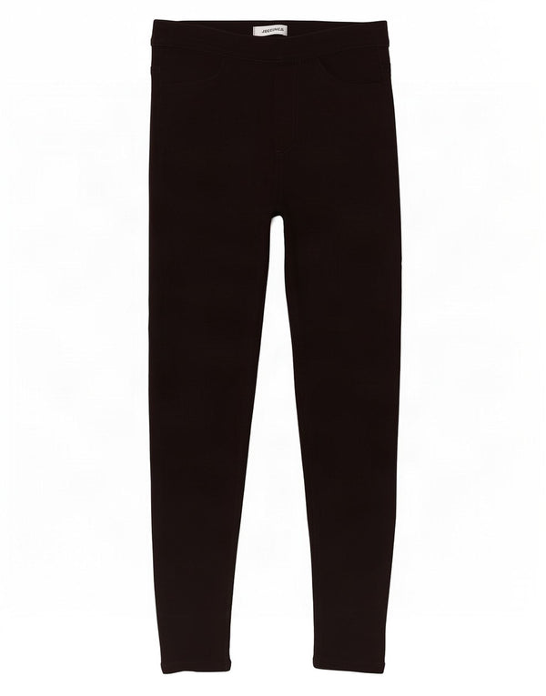 Marks & Spencer ženske jegging traperice UK 8 male W26 L28 smeđi pamuk