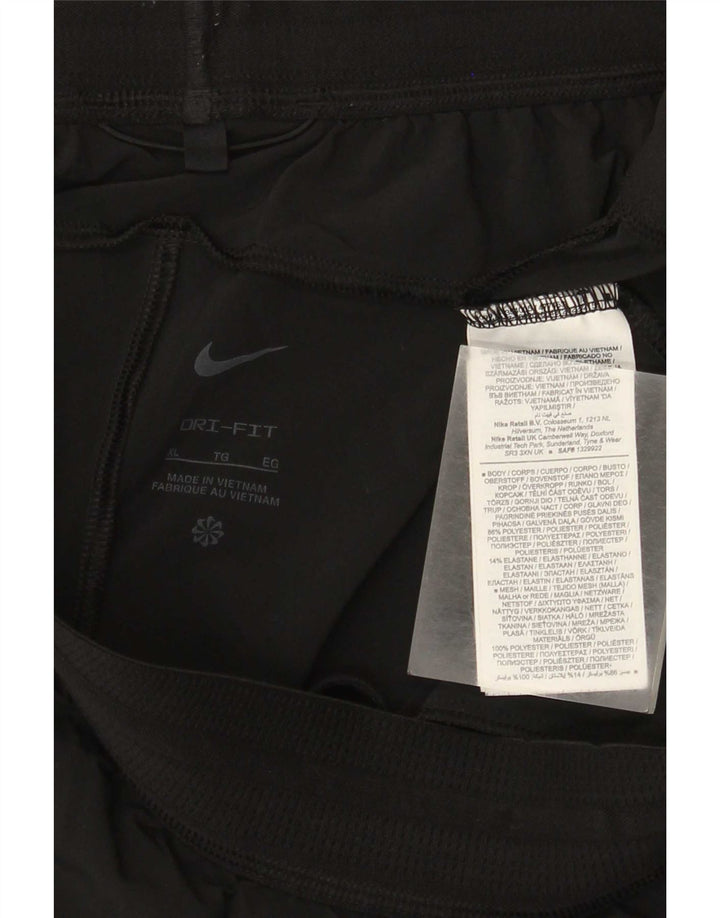 Nike muške Dri Fit sportske kratke hlače XL crni poliester