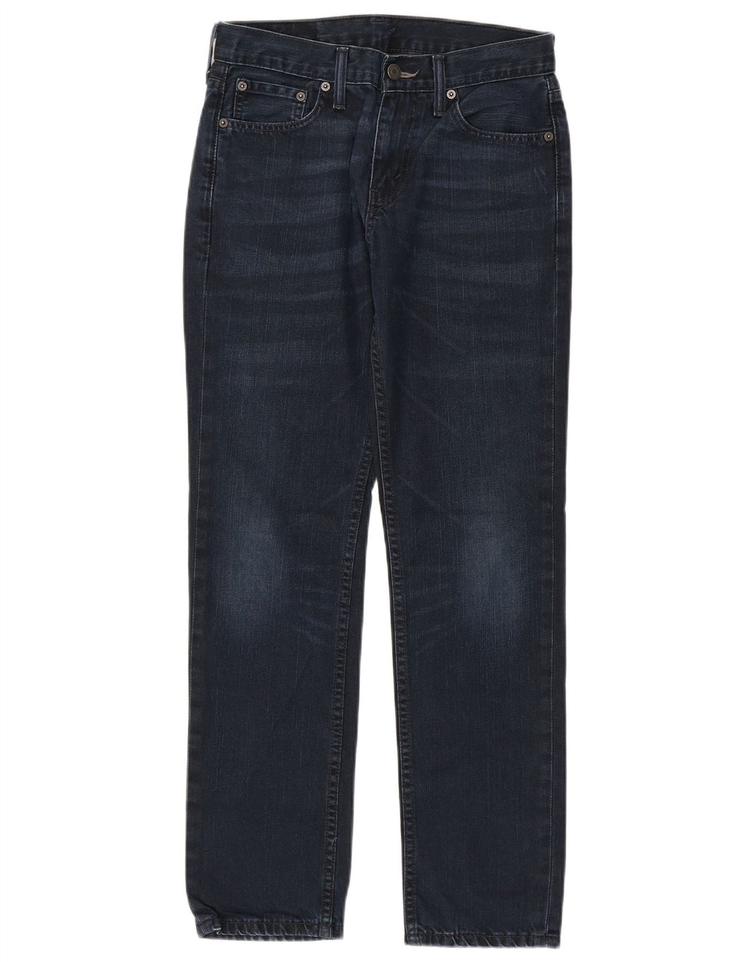 LEVI'S Mens 511 Slim Jeans W29 L32 Navy Blue Cotton