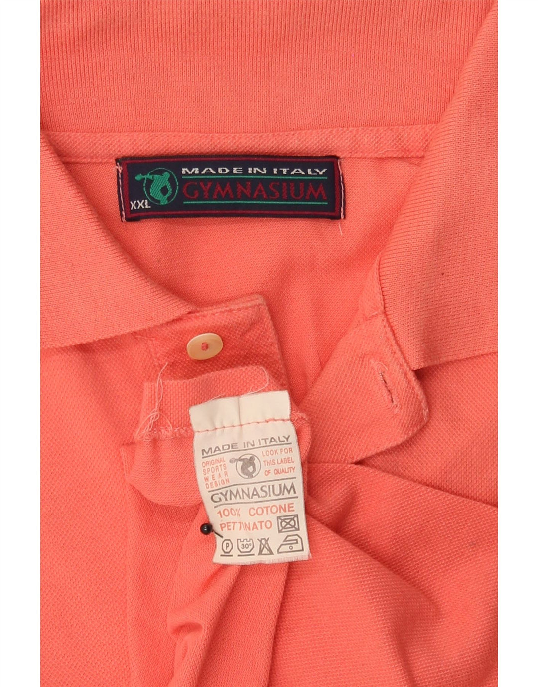 GYMNASIUM Womens Shirt 2XL Orange Cotton Vintage Gymnasium and Second-Hand Gymnasium from Messina Hembry 