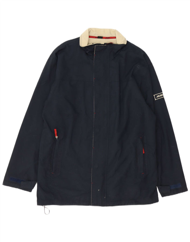 Musto kišna jakna UK 40 Large tamnoplavi najlon