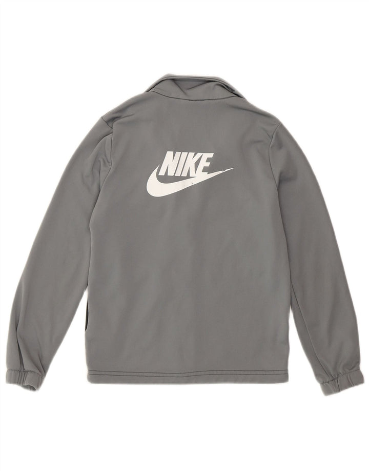 Nike Boys Gornja jakna trenirke 8-9 godina mala siva poliester u boji